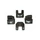 SLIDING GUIDE FOR VARIATOR MAXISCOOTER  YAMAHA 250 XMAX 2005>2010/MBK 250 SKYCRUISER 2005>2010 (SET OF 4)