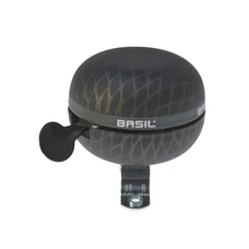 SONNETTE TIMBRE BASIL NOIR NOIR METAL DIAM 60mm (VENDU A L'UNITE) FIXATION 22,2/25,4mm