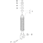 Suspension arrière - Amortisseur/s