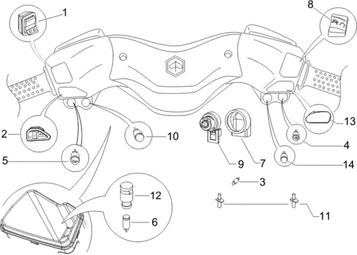 Inverseurs - Commutateurs - Boutons - Interrupteurs