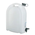 JERRYCAN/BIDON EAU PRESSOL EN POLYETHYLENE TRANSPARENT AVEC BOUCHON ET ROBINET 20L