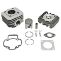 COMPLETE CYLINDER KIT FOR SCOOT  PIAGGIO 50 ZIP 2STROKE, TYPHOON, LIBERTY 2STROKE/GILERA 50 STALKER, ICE/APRILIA 50 SR AIR  -ALUMINIUM NIKASIL AIRSAL-