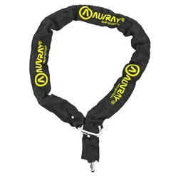 ANTIVOL VELO CHAINE A BOUCLE AUVRAY PLUG POUR FER A CHEVAL NOIR CABLE 0.90M DIAM 5.5 mm (COMPATIBLE AVEC FER A CHEVAL REF 168946, 217677)