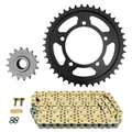 CHAIN AND SPROCKET KIT FOR APRILIA 1000 RSV4 2011>2014  525  16x42  (Ø SPROCKET 100/120/10.25)  (OEM SPECIFICATIONS)  -AFAM-