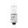 AMPOULE/LAMPE HALOGENE MINIATURE H20W 12V 20W CULOT BA9s BLANC (PROJECTEUR) (VENDU A L'UNITE)  -FLOSSER-