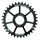 CHAINRING FOR MTB- "DIRECT MOUNT" 34 teeth TA ONE SH52 MATT BLACK ALUMINIUM- SHIMANO XTR M9100 / XT M8100 / SLX M7100/M900 - 10/11/12 Speed