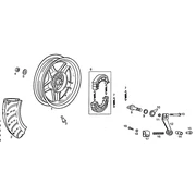Roue arrière