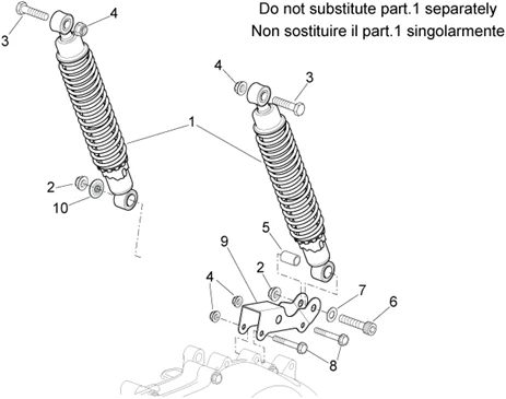 Suspension arriere