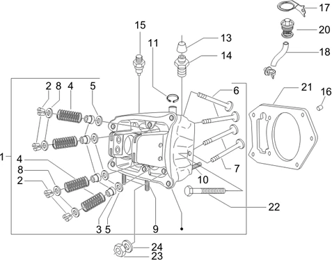 Ensemble culasse - Soupape