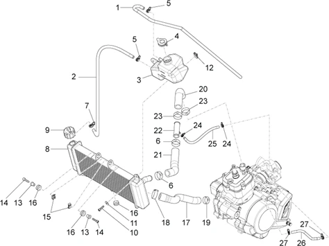 Installation refroidissement