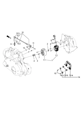 Volant magnetique-Bobine h.t.