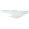 REAR COWL -RIGHT- "PIAGGIO GENUINE PART" GILERA FUOCO 500 WHITE 544  -65343200BR-