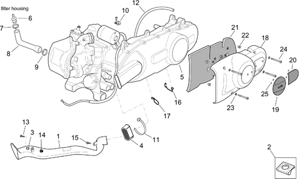 Dessin d'ensemble moteur