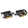 FLAT PEDAL FOR MTB- -RESIN-NEWTON -BLACK- -ALUMINIUM BODY -BLACK- 9/16" (PAIR ON CARD)