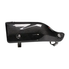 BOUCLIER THEMIQUE/PARE CHALEUR MAXISCOOTER AKRAPOVIC POUR HONDA 350 FORZA 2021> CARBONE  (P-HSH3SO1)