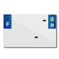 BANDE PLAQUE MOTO 210x130 POUR PVC VIERGE DEP. 59/EURO (VENDU A L'UNITE)