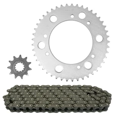 CHAIN AND SPROCKET KIT FOR MALAGUTI 50 XSM 2003>2006  420  45x11  (OEM SPECIFICATIONS)  -TOP PERFORMANCES-