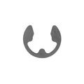 CLIPS/CIRCLIPS ORIGINE PIAGGIO COMMUN A LA GAMME -005970-