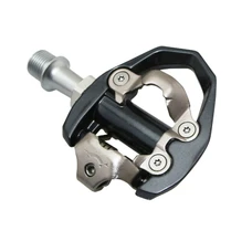 CLIP IN PEDAL FOR ROAD BIKE- SHIMANO PD600 SPD "TOURING" BLACK - WITH CLEATS (PAIR)