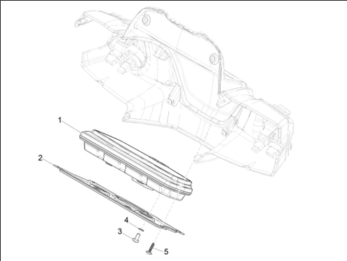 Groupe instruments - Cruscotto