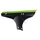 MUDGUARD FOR MTB-FRONT- VELOX -BLACK-/GREEN ON FORK+NYLON CLAMPS