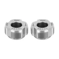 OUTIL PRO TARAUD BOITE DE PEDALIER CYCLUS FILETAGE FRANCAIS 35mm x 1mm (A LA PAIRE SANS SUPPORT)