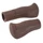 POIGNEE CITY ERGOTEC MARRON L120/90mm (PAIRE)