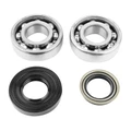 BEARING FOR CRANKSHAFT+SEALS FOR SCOOT P2R FOR MBK 50 BOOSTER, NITRO/YAMAHA 50 BWS, AEROX/APRILIA 50 SR/CPI 50 ARAGON/GENERIC 50 IDEO/KEEWAY 50 FOCUS (KIT 6204 SKF STEEL C4/NITRILE SEAL)