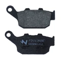 BRAKE PADS NEWFREN FOR HONDA 125 PANTHEON 2003>2007 Rear 250 FORESIGHT 1999>2007 Rear 750 XRV AFRICA TWIN 1990>2003 Rear  (L 86.5mm - H 40.5mm - thk 10.6mm)  (FD0136BE)  (SCOOTER ELITE ORGANIC)