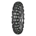 PNEU MOTO 18'' 140/80-18 MITAS ENDURO TRAIL RALLY PRO REAR M+S 70R TT (SUPER LIGHT BANDE VERT)