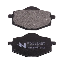 PLAQUETTE DE FREIN NEWFREN POUR YAMAHA 50 TZR 1992>2003 AR, 125 TDR 1993> AV/AR, 125 DT R 1988>2003 AV/AR / MBK 50 X-POWER 1992>2003 AR  (L 71mm - H 36mm - P 9.2mm)  (FD0124BT)  (TOURING ORGANIQUE)