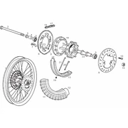 Roue arrière