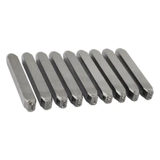 POINCONS CHIFFRE A FRAPPER DIAM 5 mm (JEU DE 9) -SELECTION P2R
