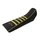 COUVRE/HOUSSE DE SELLE 50 A BOITE KRM PRO RIDE POUR DERBI 50 SENDA X-TREME 2000>2010, X-RACE 2000>2010/GILERA 50 SMT 2003>2010 NOIR/JAUNE