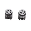 BOUCHON DE VALVE SCOOT/CYCLO REPLAY VS PISTON NOIR  (PAIRE)