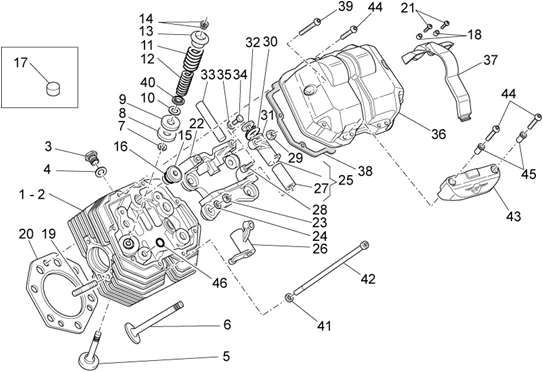 Culasse et soupapes i