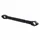 BARRE DE RENFORT GUIDON MOTO AVOC ALU NOIR REGLABLE 224 mm A 280 mm POUR GUIDON DIAM 22mm