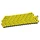 CHAINE MOTO VOCA 420 RENFORCE COULEUR JAUNE FLUO 136 MAILLONS