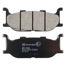 PLAQUETTE DE FREIN BREMBO POUR YAMAHA 500 TMAX 2004>2007 AV, 400 MAJESTY 2005>2013 AV, 250 MAJESTY 1999>2014 AV / MBK 250 SKYLINER 2000>2002 AV (SCOOTER CARBONE CERAMIQUE) -07073