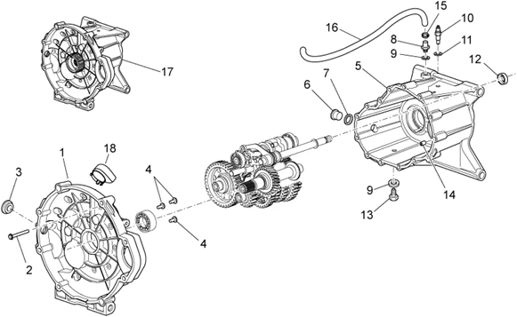Carter de boîte vitesses