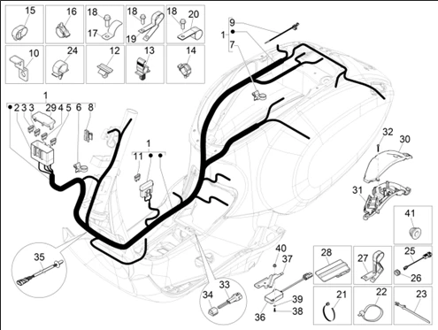 Faisceau de câbles principal
