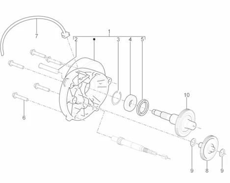 Ensemble réducteur
