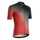 MAILLOT GIST HOMME FLOW MANCHES COURTES ZIP TOTAL ROUGE S -5349