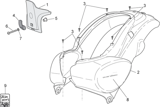 Carrosserie posterieure I