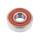 ROULEMENT DE ROUE 6201-2RS (12x32x10 mm) TPI ADAPTABLE DERBI 50 SENDA AV/APRILIA 50 SR AR/PIAGGIO 50 TYPHOON AR/PEUGEOT 103 AR/MBK 51 AR (VENDU A L'UNITE)