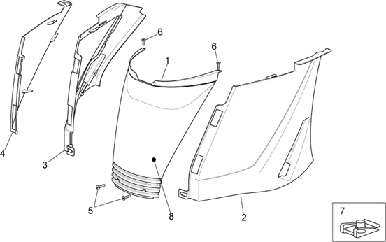Carrosserie posterieure I