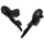 LEVIER/MANETTE ROUTE PATIN MICROSHIFT 8V. TRIPLE ALU NOIR COMPATIBLE SHIMANO (PAIRE SACHET POUR ATELIER)
