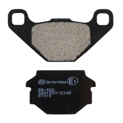 PLAQUETTE DE FREIN BREMBO POUR KYMCO 50 AGILITY 2014> AV, 125 AGILITY R16 2008>2012 AV, PEOPLE 2007> AV / SYM 125 JOYRIDE 2001>2004 AR, 500 GT 2007> AR (SCOOTER CARBONE CERAMIQUE) -07015