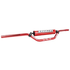 GUIDON 50 A BOITE VOCA CROSS ALU T6 DIAM 22,2mm L805mm H94mm ROUGE AVEC MOUSSE ROUGE