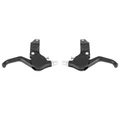 LEVIER DE FREIN VTT ENFANT V-BRAKE NEWTON RESINE NOIR (PAIRE SUR CARTE)